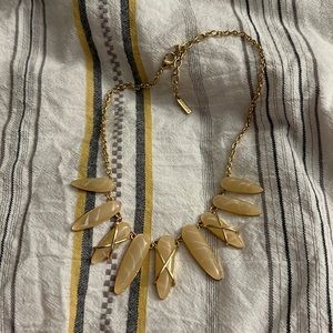 Rock piece necklace
